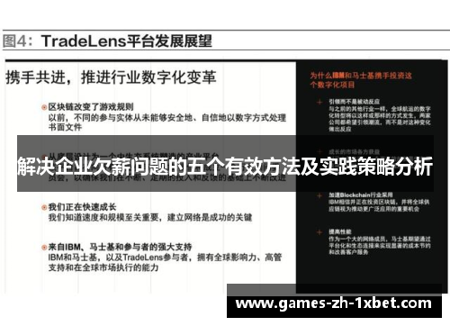 解决企业欠薪问题的五个有效方法及实践策略分析